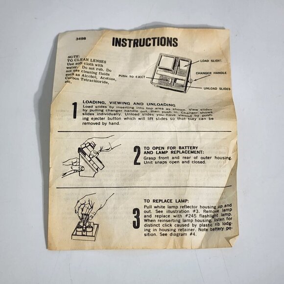 Baia Auto Slide Viewer 900 for Viewing 35MM Slides Battery Operated Vintage - Picture 6 of 7